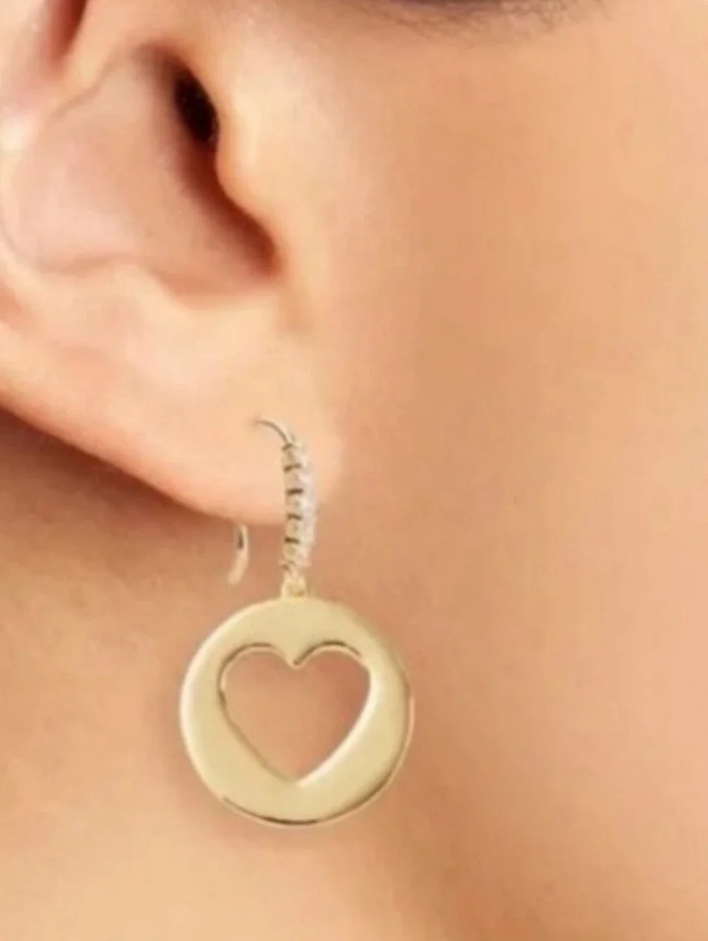 Kate Spade New York Heart Symbol Drop Earrings NWT